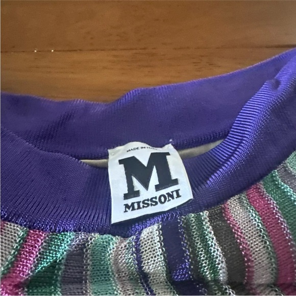 Striped Missoni Multicolor Women's Skirt - Picture 3 of 4